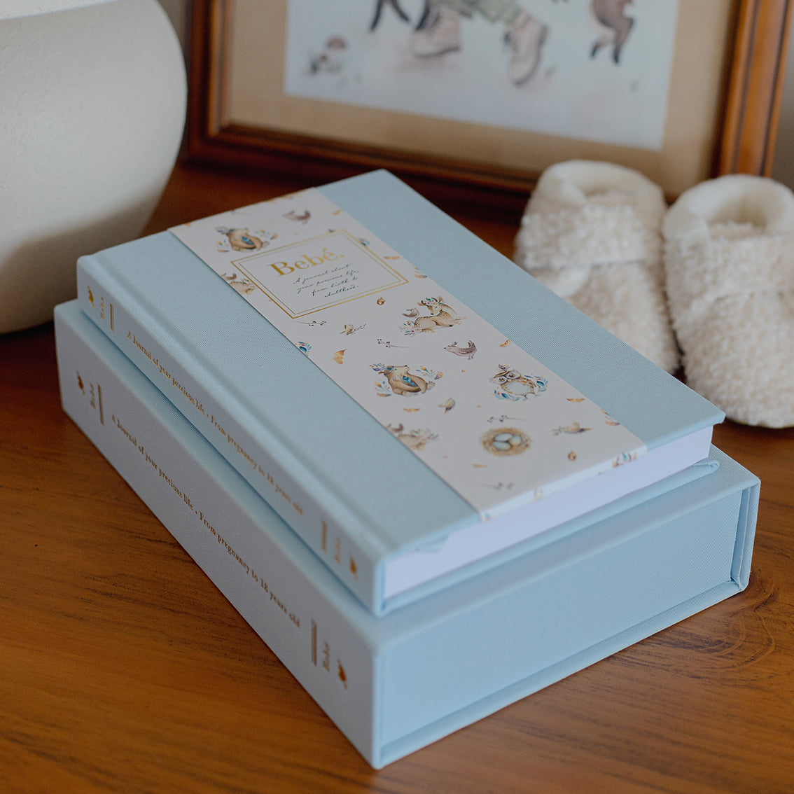 Truly Amor Bebé Book Baby Blue